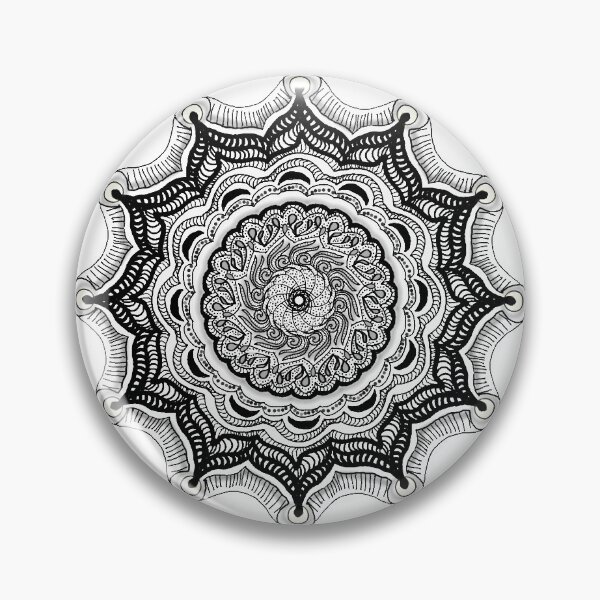 Item preview, Mandala #15. Rock Pools mandala. designed and sold by wiccked.