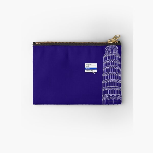 Item preview, Leaning Tower of Pisa Italicized Funny designed and sold by Hair-brained  Haberdasher.