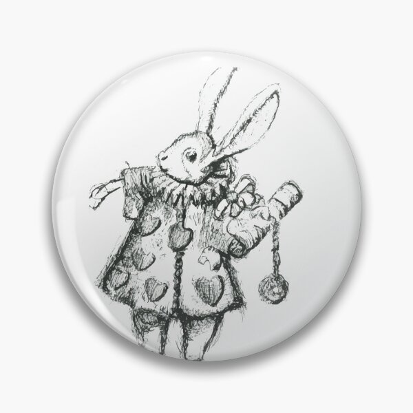 Item preview, White Rabbit in Queens Court, TeresaTown at Redbubble 2020,  Alice In Wonderland 2015 designed and sold by Mark Stansberry.