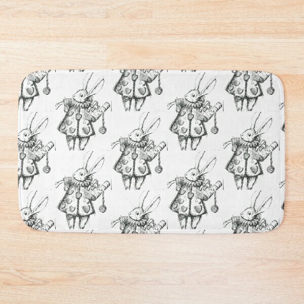 Item preview, White Rabbit in Queens Court, TeresaTown at Redbubble 2020,  Alice In Wonderland 2015 designed and sold by Mark Stansberry.