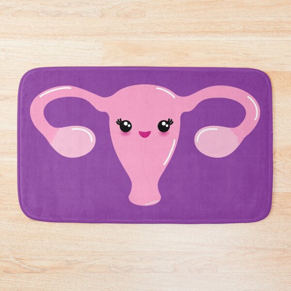 Item preview, Uterus and ovaries happy kawaii designed and sold by Pendientera.