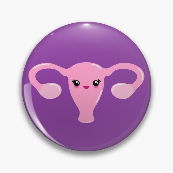 Item preview, Uterus and ovaries happy kawaii designed and sold by Pendientera.
