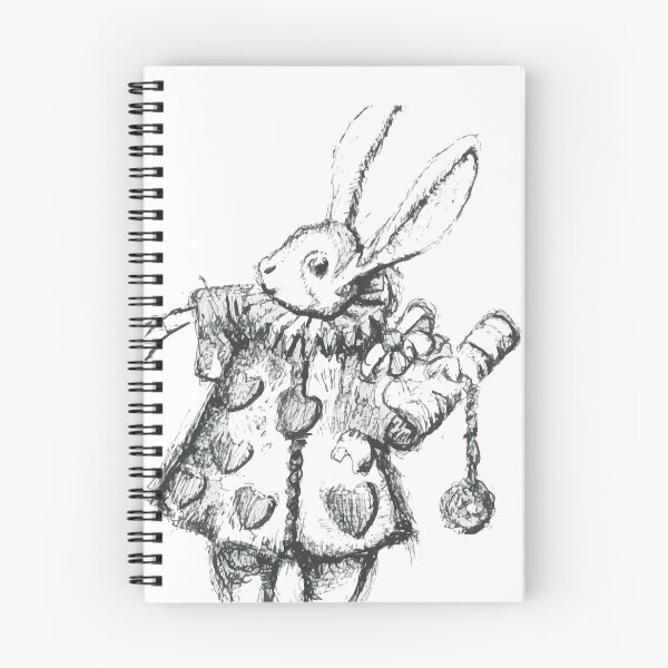 Item preview, White Rabbit in Queens Court, TeresaTown at Redbubble 2020,  Alice In Wonderland 2015 designed and sold by Mark Stansberry.