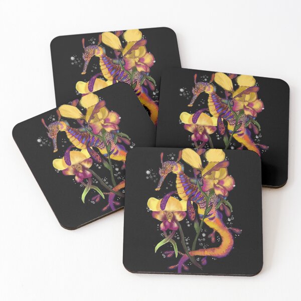 Item preview, Weedy Sea Dragon and Orchids designed and sold by Shadowind.