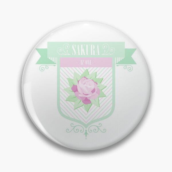 Item preview, IZ*ONE Sakura Crest designed and sold by silvercrystal.