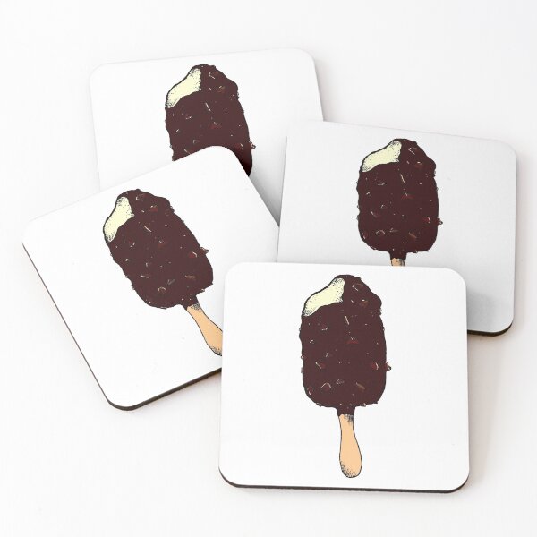 Item preview, Chocolate Ice Cream Popsicle designed and sold by laurbrins.