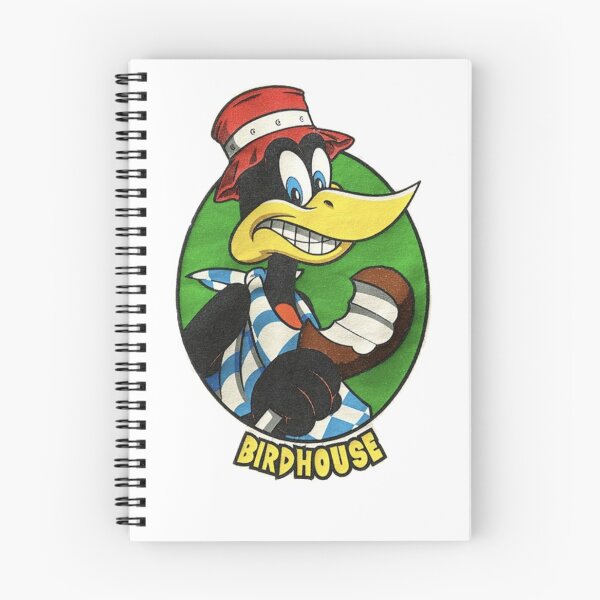 Item preview, Vintage Birdhouse Tony Hawk Bird House Hook Ups Skate Brand Cartoon Hookups Hook-Ups Duck designed and sold by jackyboi.
