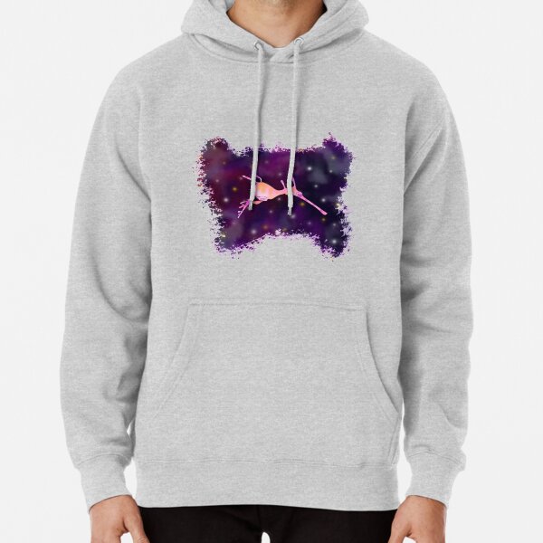 Weedy Star Swimmer Pullover Hoodie