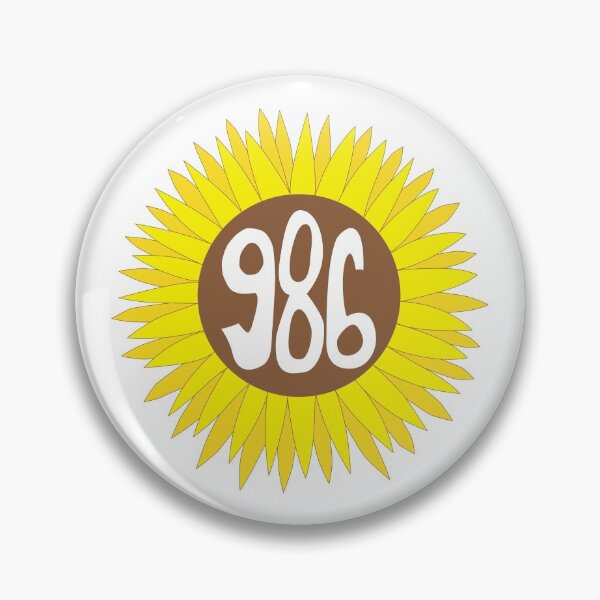 Item preview, Hand Drawn Idaho Sunflower 986 Area Code designed and sold by itsrturn.