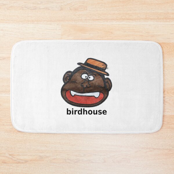 Item preview, Vintage Birdhouse Tony Hawk Bird House Hook Ups Skate Brand Cartoon Hookups Hook-Ups Monkey Ape Man designed and sold by jackyboi.