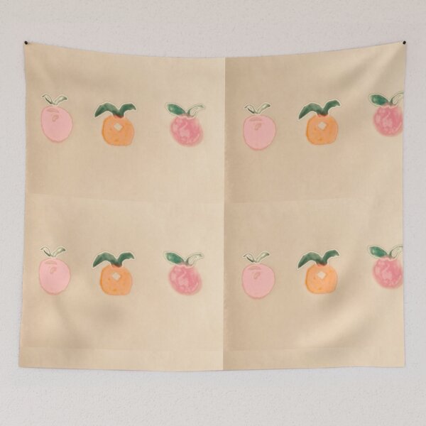 Item preview, Peaches oranges apples  designed and sold by Tonyasartprints.