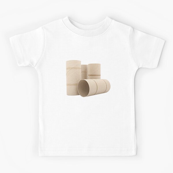 Toilet Paper Shortage with Empty Toilet Paper Rolls, RBSSG Kids T-Shirt