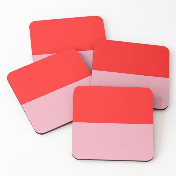 Item preview, Watermelon Red & Peach Pink designed and sold by Moonshine Paradise.