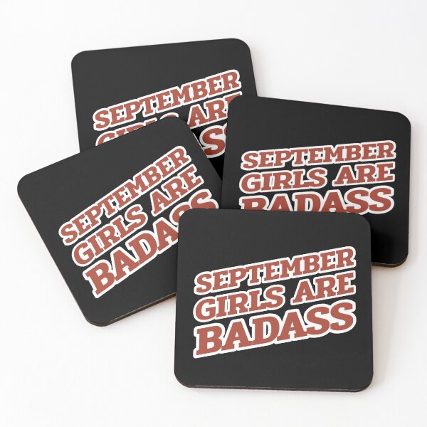 Item preview, September Girls Are Badass designed and sold by debhiz.