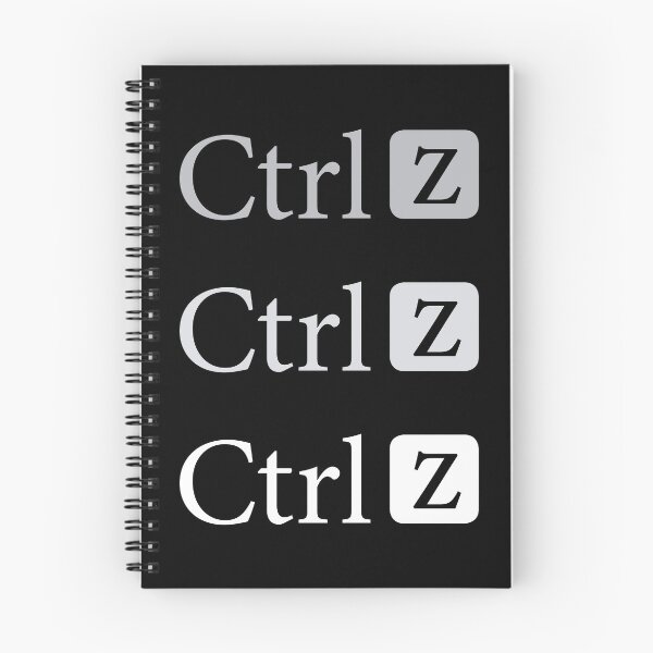 Item preview, Ctrl Z for the computer geek designed and sold by Biddy Dev.