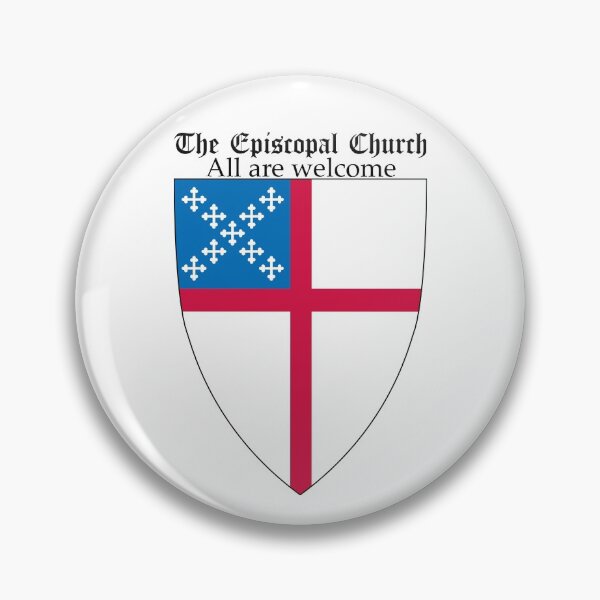 Vista previa del artículo con la obra «Escudo de la Iglesia Episcopal con todos son bienvenidos», diseñado y vendido por litmusician.
