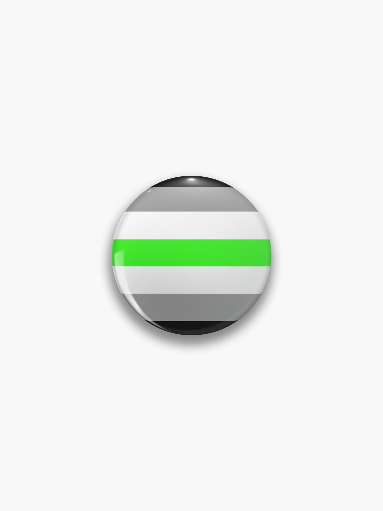 Agender Pride Flag Pin By Disneyfanatic23 Redbubble