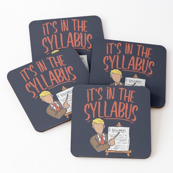 Item preview, School Syllabus designed and sold by Bricke.