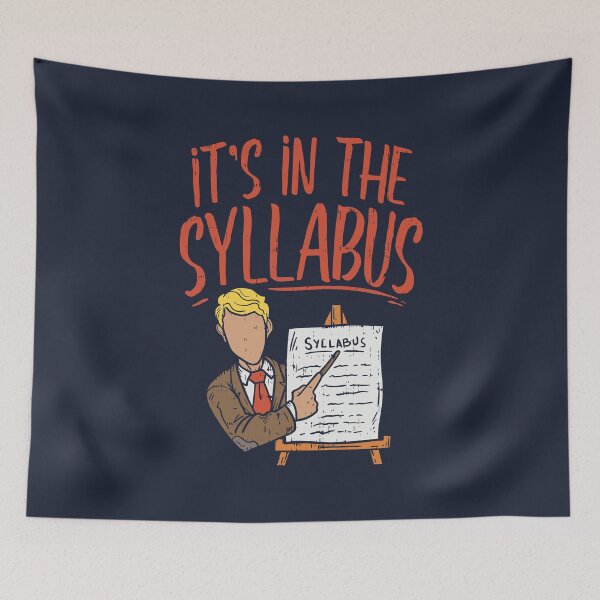 Item preview, School Syllabus designed and sold by Bricke.