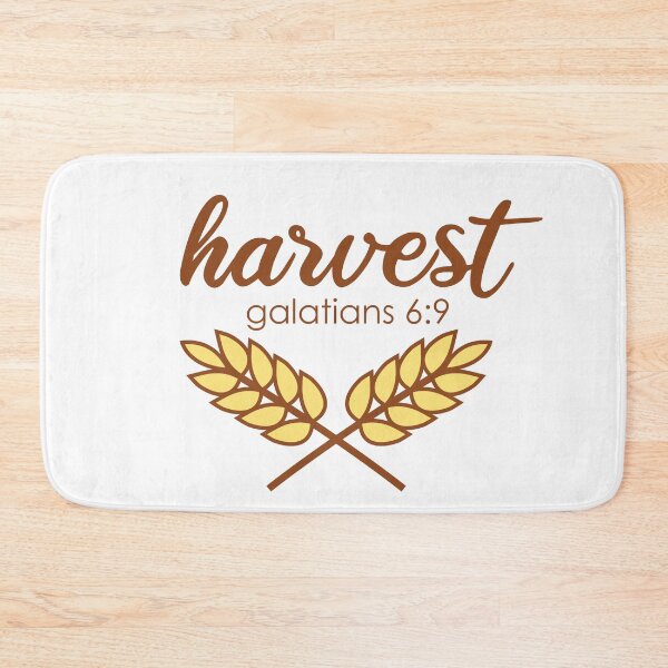 Item preview, Harvest Bible Verse designed and sold by drawmaturgy.