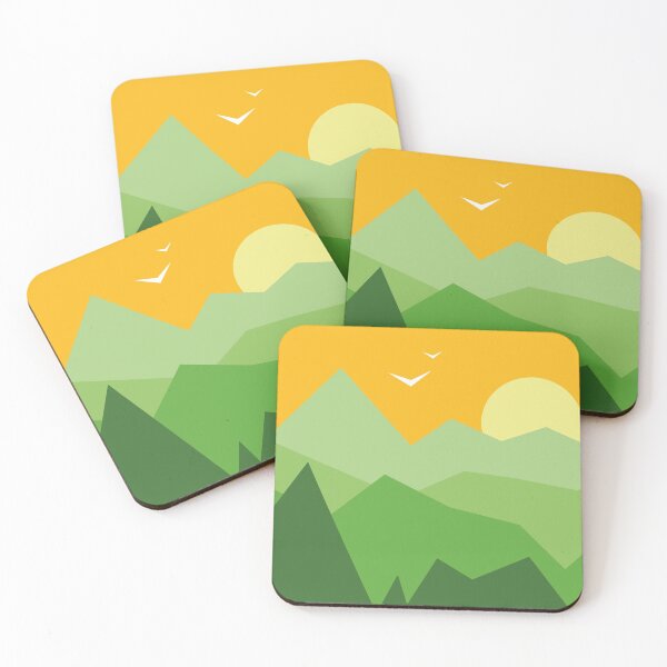 Item preview, Sunset in the mountains designed and sold by Tatiana Kramarenko.