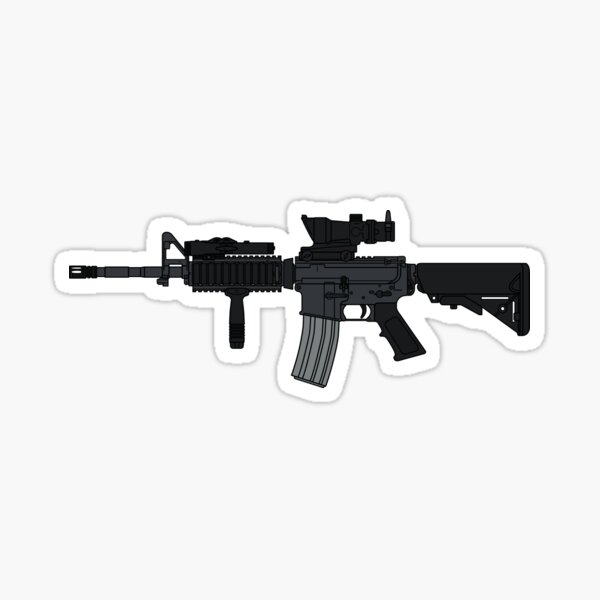 M4A1 SOPMOD Sticker