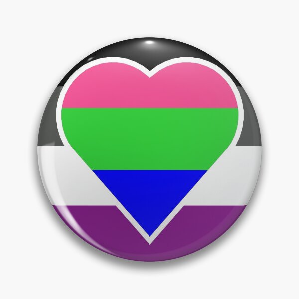 Item preview, Polyromantic Asexual Flag designed and sold by DisneyFanatic23.