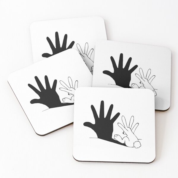Item preview, Rabbit Hand Shadow designed and sold by suddenlysomeday.