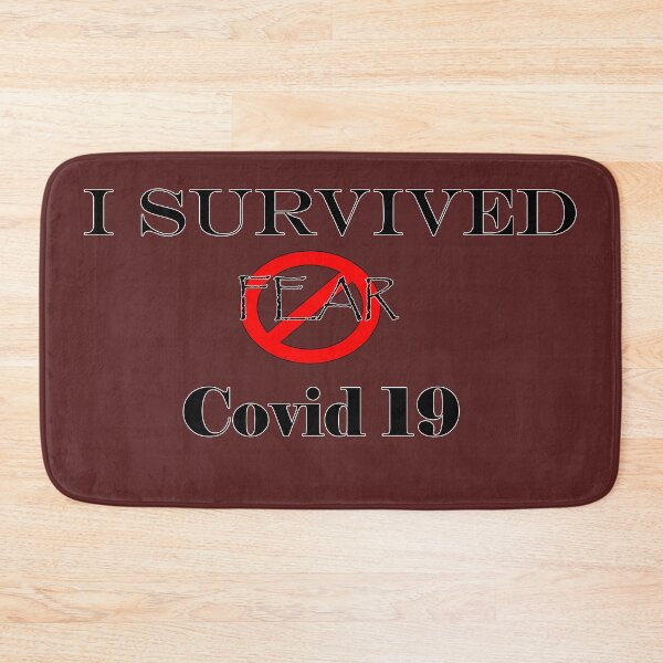 Item preview, I Survived Covid 19 No Fear designed and sold by WellofWords.