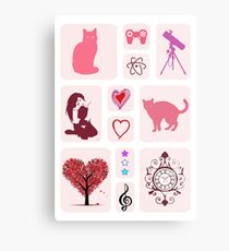 My Hobbies Metal Print