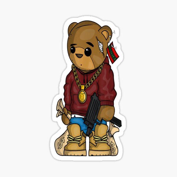 glo gang teddy bear