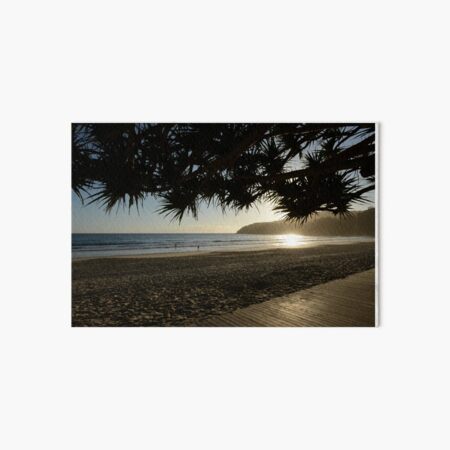 Noosa Boardwalk Art Board Print