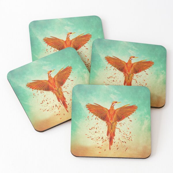 Item preview, Phoenix Rising -Mixed media designed and sold by k9printart.