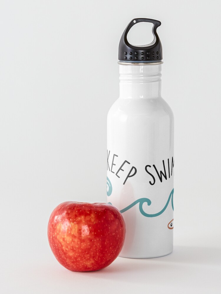 Alternate view of Just Keep Swimming Water Bottle