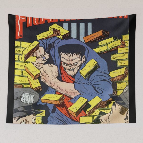 Item preview, FRANKENSTEIN #21 (Classic Horror Comic Book Covers) designed and sold by toppestpower.