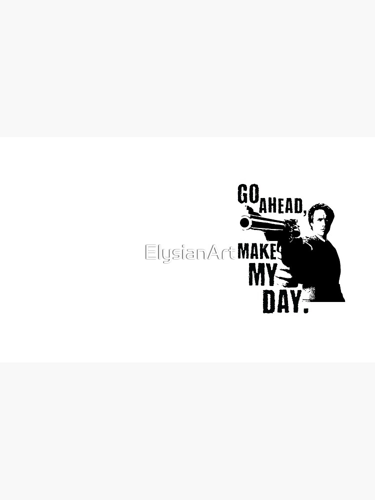 Sudden Impact - Go Ahead, Make My Day by ElysianArt