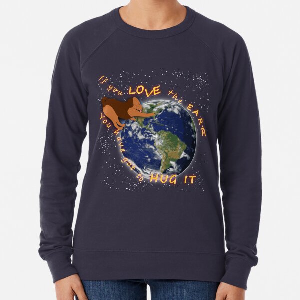 Hug the Earth Lightweight Sweatshirt