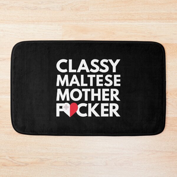 Item preview, Classy Maltese MF Mother Focker Malta designed and sold by HelloFromAja.