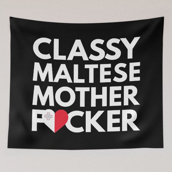 Item preview, Classy Maltese MF Mother Focker Malta designed and sold by HelloFromAja.