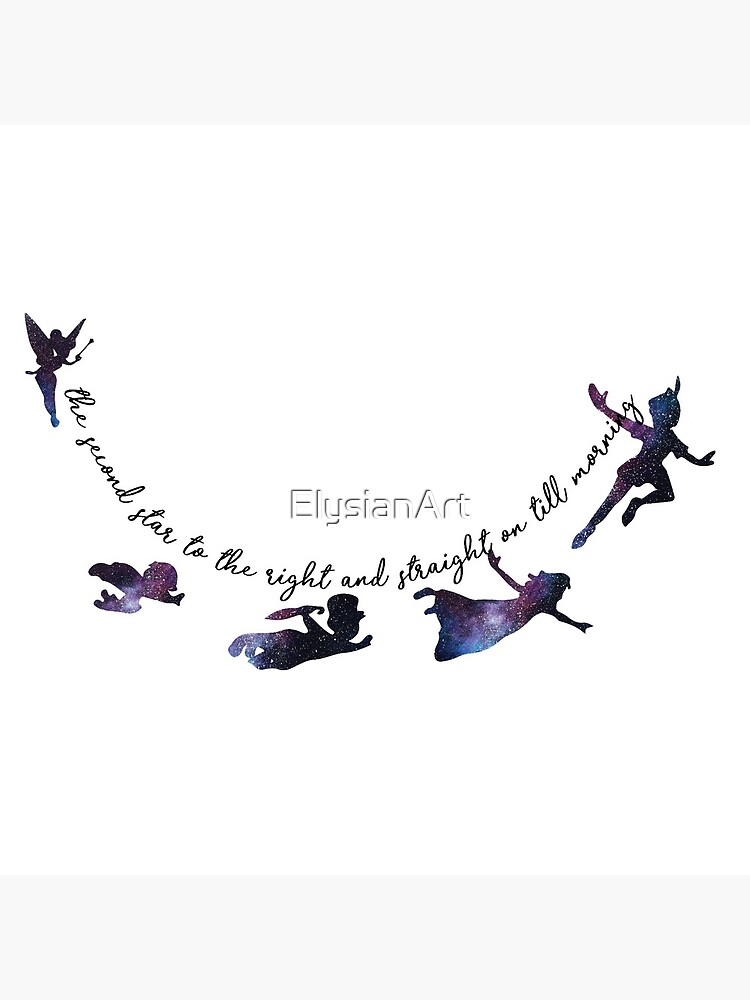 Peter Pan - The Second Star to the Right by ElysianArt