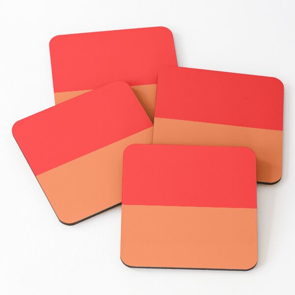 Item preview, Watermelon Red & Peach Orange designed and sold by Moonshine Paradise.