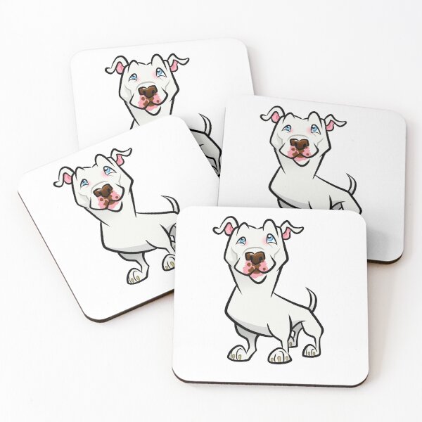 Item preview, White Pit Bull designed and sold by binarygod.
