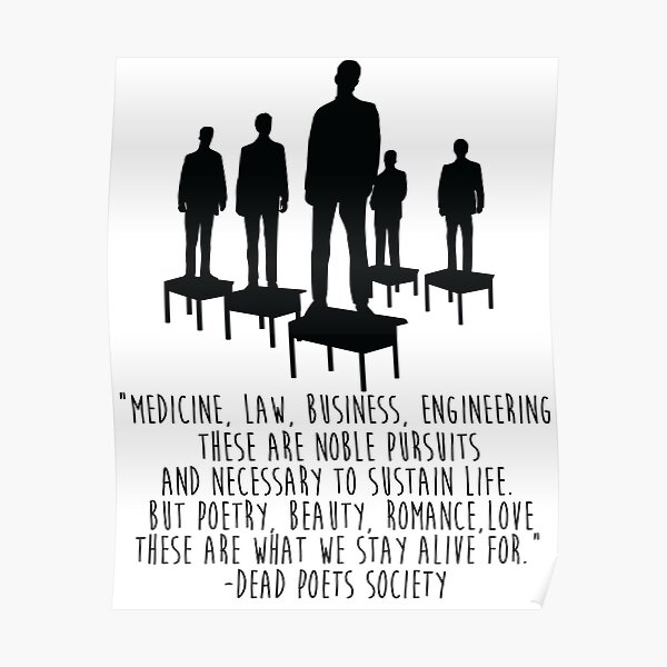 Dead Poets Society Poster