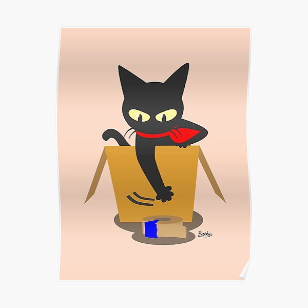 "Packing" Poster by BATKEI Redbubble