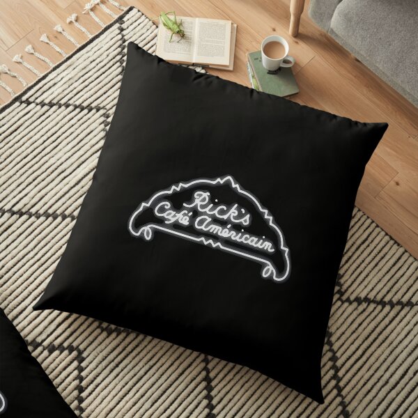 Rick's Cafe Americain - Casablanca Floor Pillow