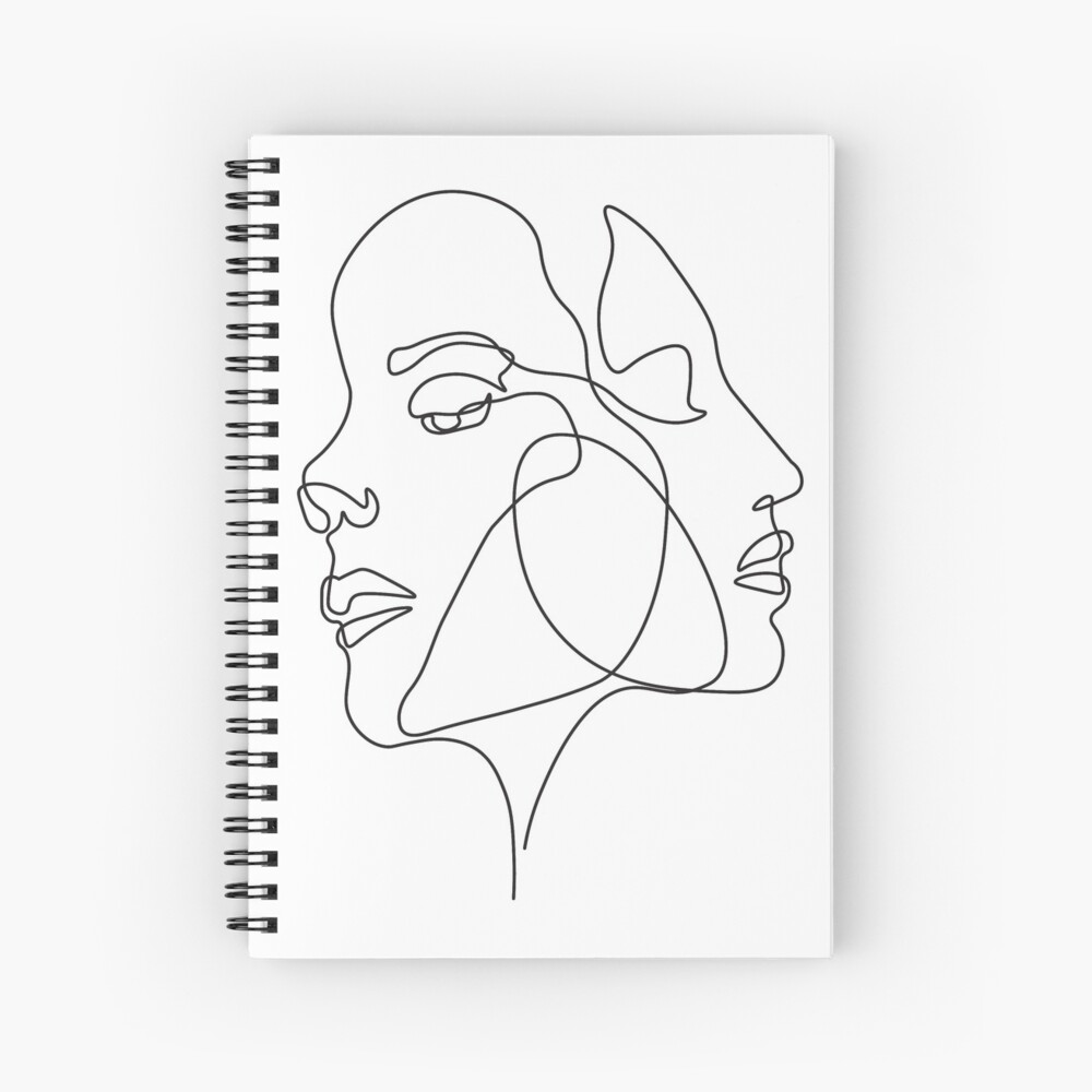 Continuous line, drawing of set faces and hairstyle, fashion concept, woman beauty minimalist, illustration for t-shirt, slogan design print graphics style Continuous line, drawing of set faces and hairstyle, fashion concept, woman beauty minimalist, illustration for t-shirt, slogan design print graphics style