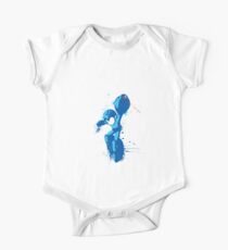 Mega Man Splattery Shirt or Hoodie - Any Color One Piece - Short Sleeve
