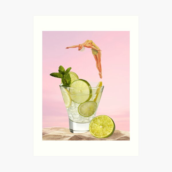 I need a drink Art Print