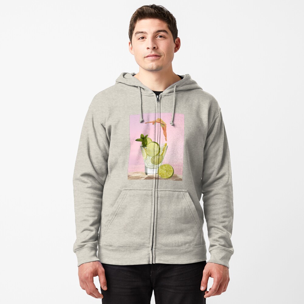 Item preview, Zipped Hoodie designed and sold by leafandpetal.
