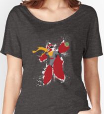 Protoman Splattery Shirt or Hoodie - Any Color Women's Relaxed Fit T-Shirt